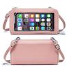 New mini versatile simple touch screen mobile phone bag, fashionable and lightweight niche messenger shoulder bag wallet woman