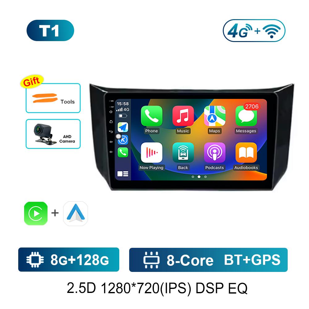 9 inch for Nissan Sylphy B17 Sentra 12 2013 - 2018 Car Intelligent  Android System GPS Navi WiFi BT IPS Screen 4G DSP Stereo