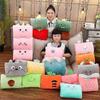 Plush Stuffed Animal Toys, Soft Cute Cartoon Animals Toy Pillow With Hand Muffs Warmer For Girls Boys