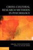 The Cross-Cultural Research Methods In Psychology Book