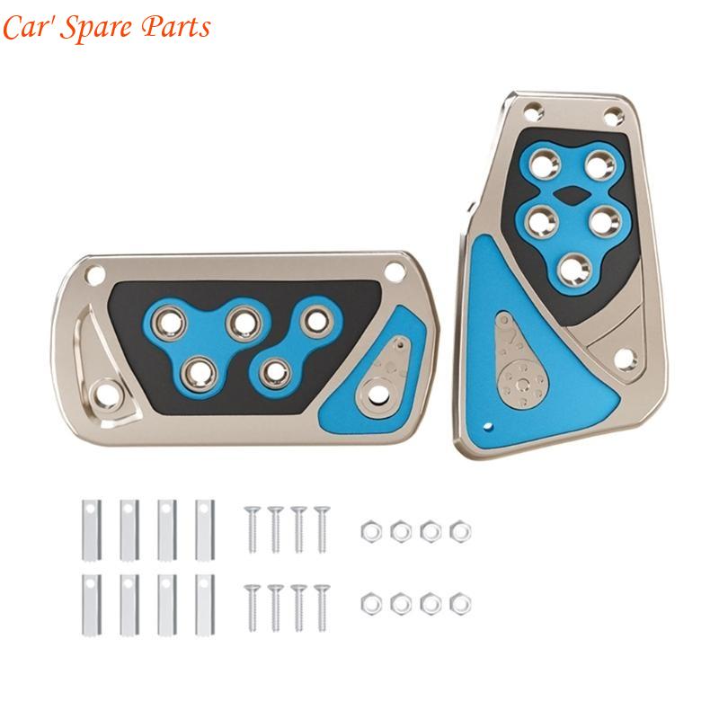Y4UA Non-slip Car Foot Treadle Footrest Pedal Cover Automatic Gear Brake Rest Pedal