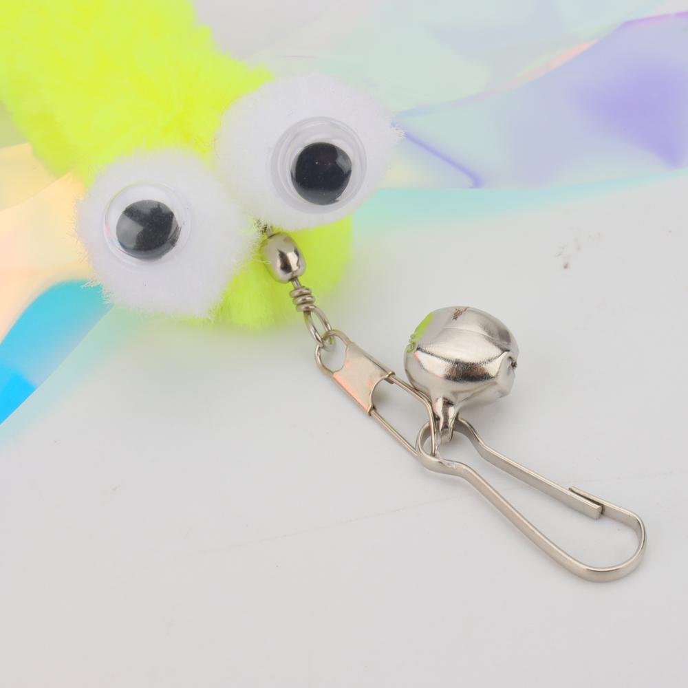6pcs Plush Dragonfly Cat Toy Training Imitate Cat Interactive Ball Faux Tail Pet Toy