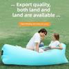 Kissenstil Aufblasbares Sandentdeckung Outdoor Tragbares Faules Luftsofa Faltbares Aufblasbares Bett Schlafsack Atmungsaktiv Praktisch