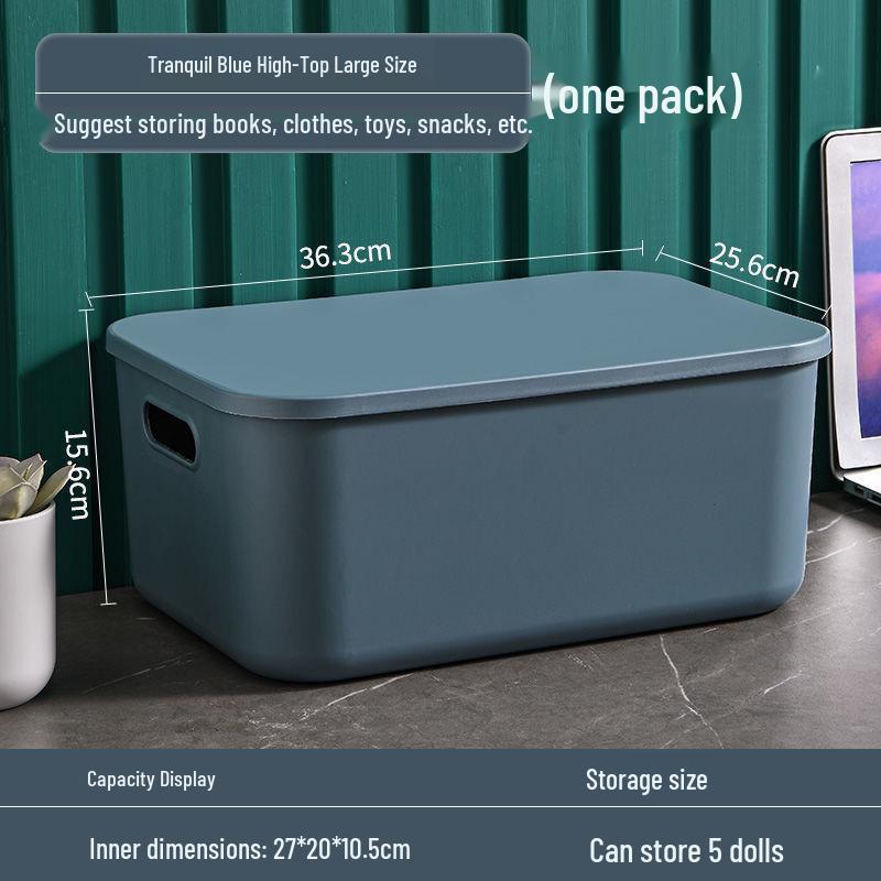 Large Multipurpose Storage Organizer: Desktop Clutter, Snacks, Clothes, Books, Toys