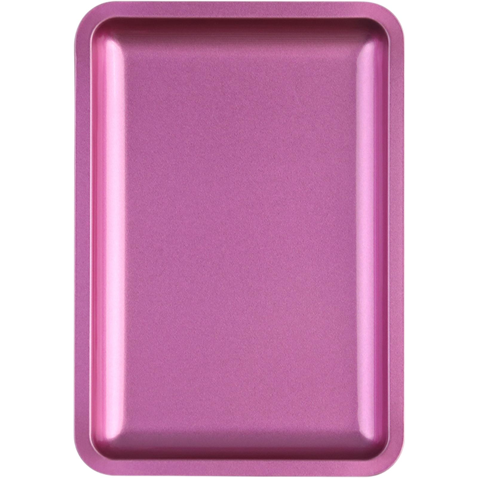 

Подставка для маникюрного оборудования из нержавеющей стали, подставка для накладных ногтей, косметический инструмент, организованный для салонного и домашнего использования горячий розовый