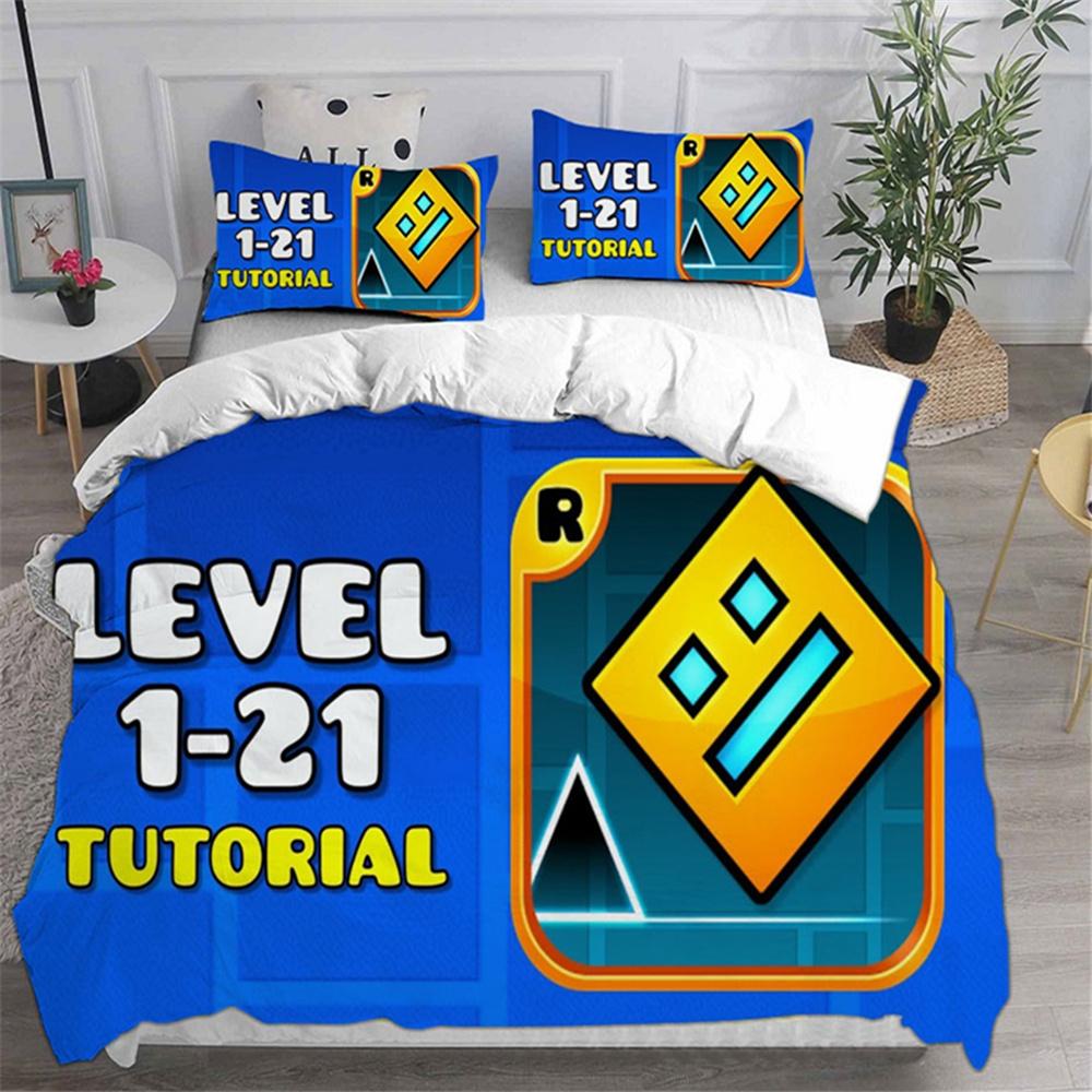 

Комплекты постельного белья с 3D-геометрией, одеяло, покрывало, пододеяльник, наволочка, комплект из 2-3 предметов, украшение для спальни, домашний текстиль Bedding Set&EU Single135x200cm