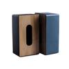 Tissue Box Table Napkin Rings Tissue Case Paper Box Container Bamboo Cover Solid Wood Storage Box Home Table Decoration