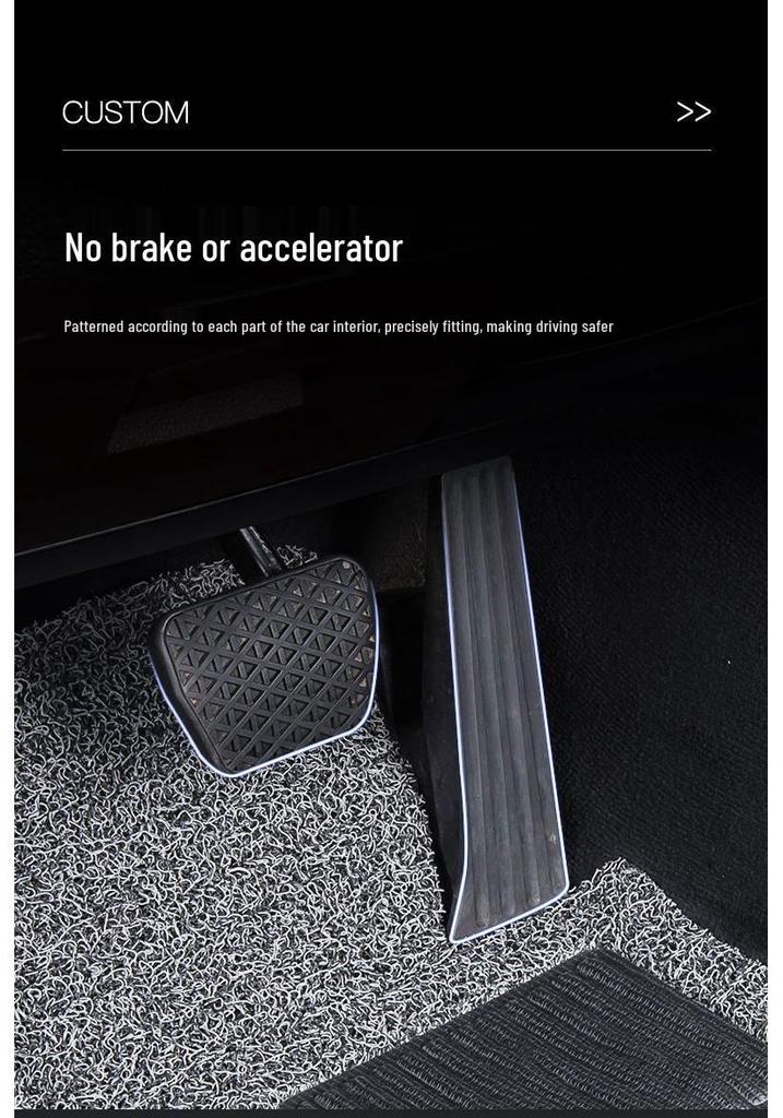 Compatible Silk Loop Floor Mats for Wuling Hongguang S, S3, S5, S1, and Rongguang V 7-Seater Models