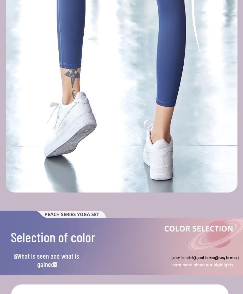 Women's Patchwork Color Block Fitness Set – Cropped Short Sleeve Top & High Waist Hip Lift Sports Pants for Spring/Summer Running & Workouts