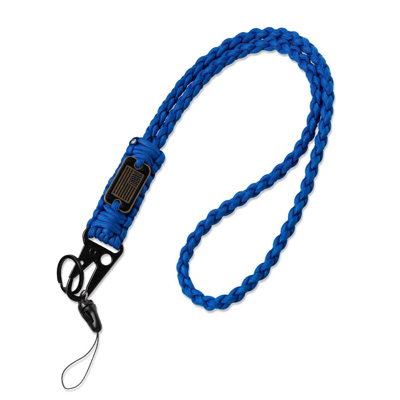 Brangdy Multi-functional Heavy-Duty Braided Paracord Lanyard