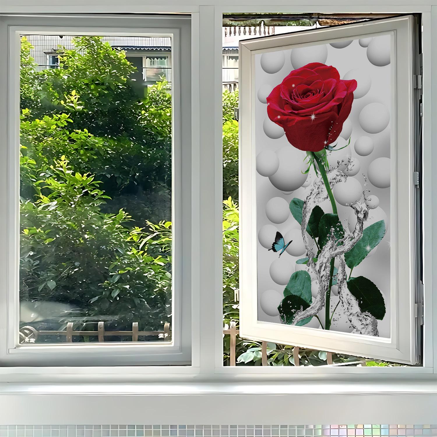 

Electrostatic Frosted Glass Sticker, Anti-privacy Film, Window Sunshade, Sunscreen and Heat Insulation Film BLT-263