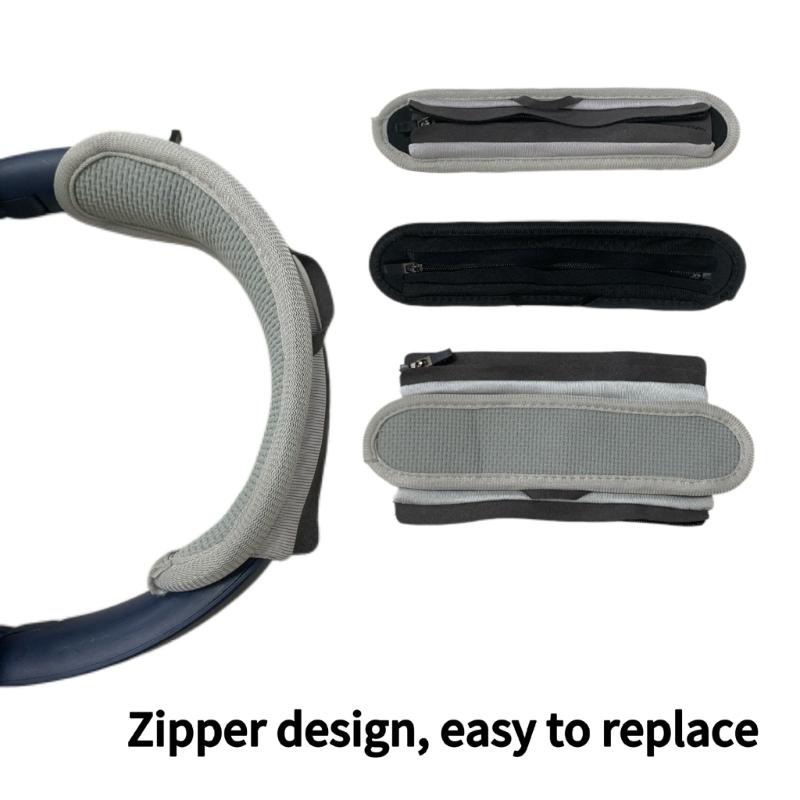 Soft Headband Cover Replacement Headband Protector Mesh Cloth Installation for Studio 2.0 3.0 Headphone Comfortable
