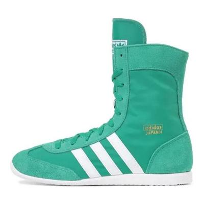 Japan Mid Court Green Women Sneakers Cloud-White Gold-Metallic JP9933