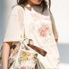 EDENIK Vintage Rice Bag Short Sleeve T-Shirt_Cream