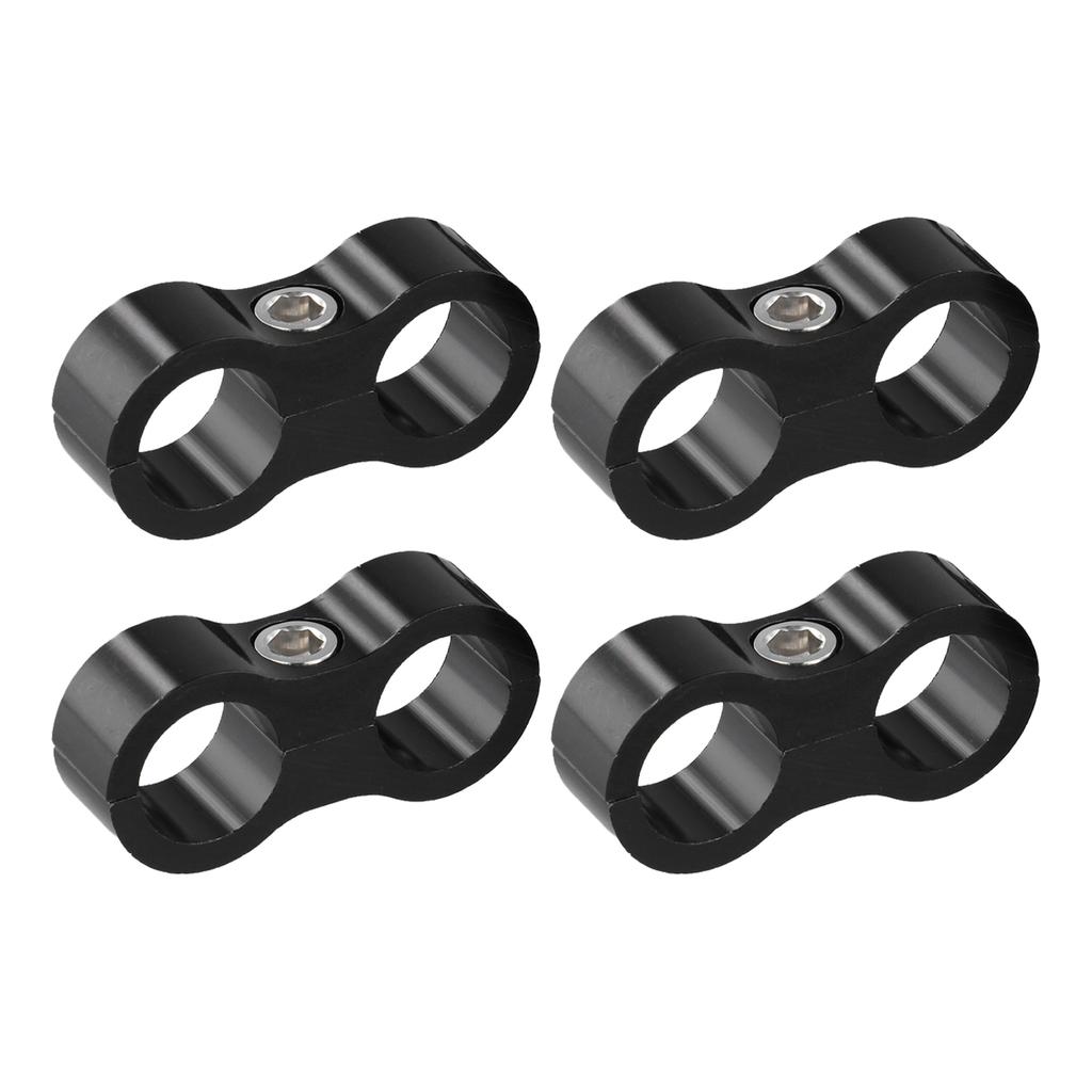 Vehicle Maintenance Black Fuel Line Clamp Minimize Leaks And Improve Flow Aluminum Clamp Minimizes Risk Of Leaks