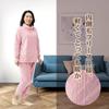 Little Island Long Sleeve Size Sweatshirt with Cable Loose Size Pink Women's Loungewear, Pink, M, Fleece, Fit, Fluffy, Pajamas, M,