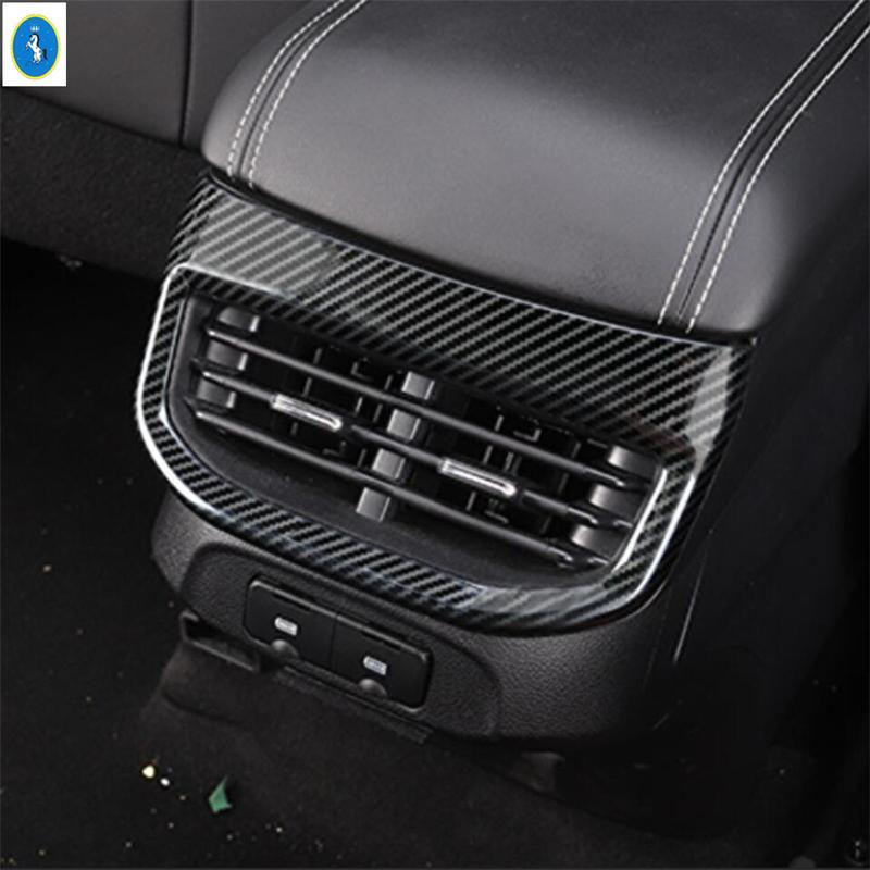 Auto AC Air Vent Outlet / Gear Shift / Glass Lift Button Panel Cover Trim For Haval H6 - 2024 Carbon Fiber Look Accessories