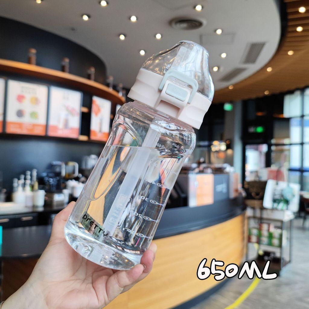 

Cute Plastic Water Cup With Locking Clamp For Outdoor Car Office And Student Use