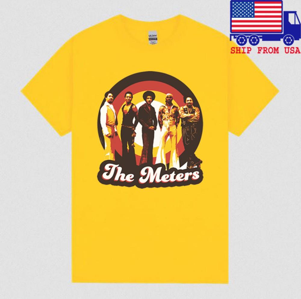 The Meters Men#039;s Yellow Size S5XL Unisex T-Shirt M