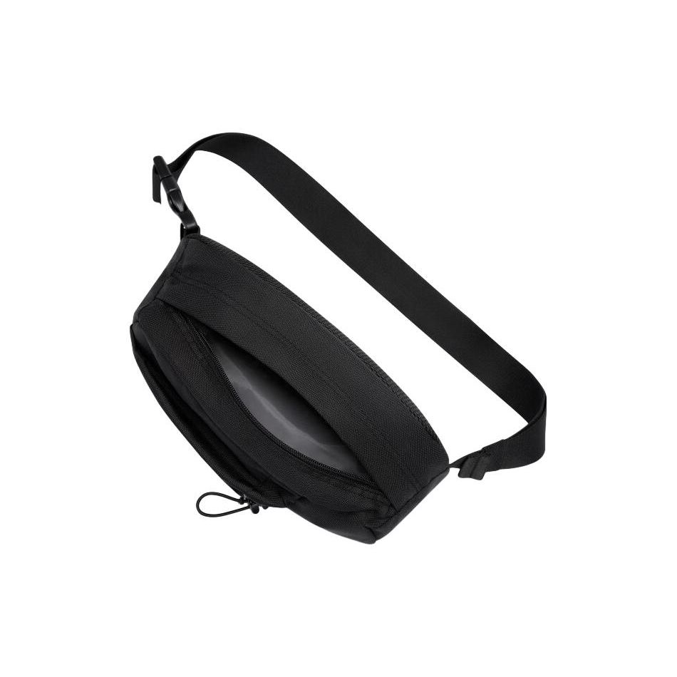 New Balance Sports Casual Versatile Zipper Fabric Chest Bag Waist Bag Small Size Unisex bags Black LAB33415-BK