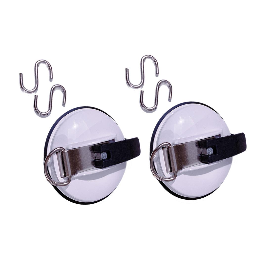Vacuum Suction Cup Hook for Campers & Traveler Car Tents and Awnings Heavy Duty Stable Multifunctional Easy To Install