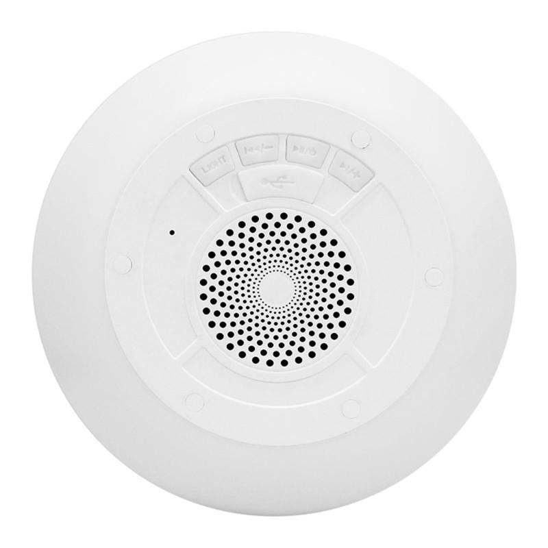 Floating Speaker for Pool Waterproof Portable Speaker Wireless Floating Stereo Speaker with Led Light Shower Speaker