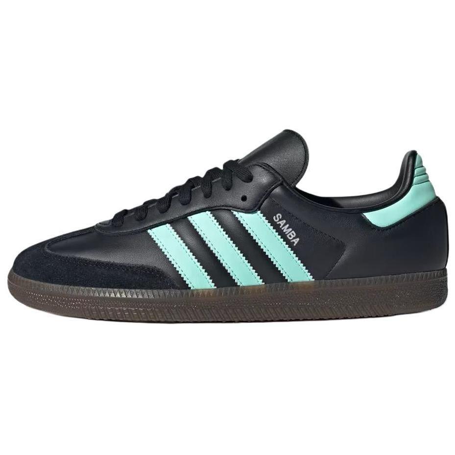 

adidas Samba OG Clear Mint Pack Unisex Sneakers Black Core-Black Gum JR7109 38
