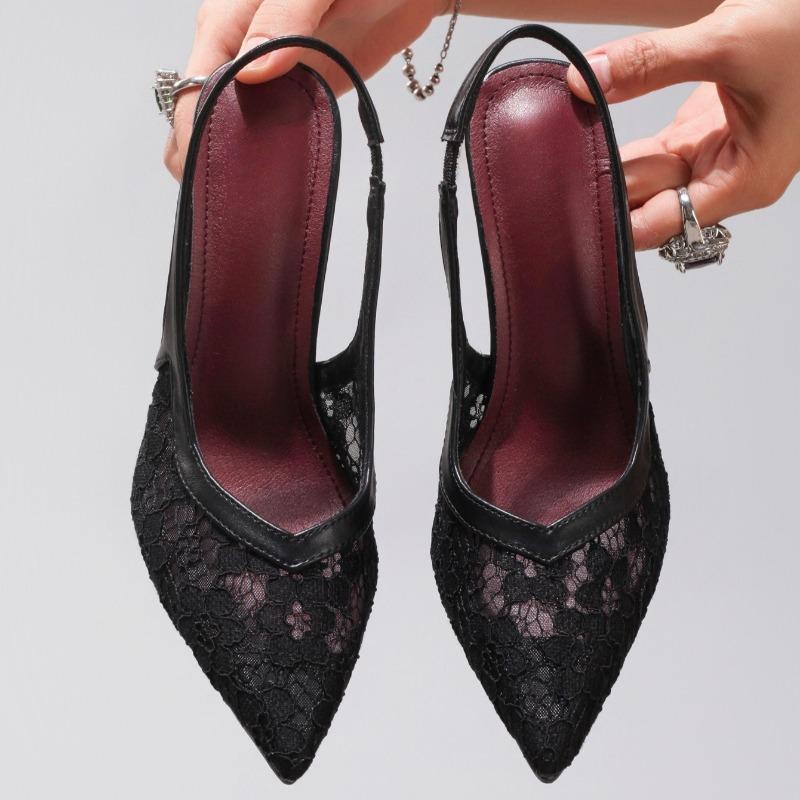 Fashion Luxury White Lace Super High Heels Shoes for Women Autumn Elegant Pointed Banquet Wedding Party Pumps Brand Ladies Stilettos