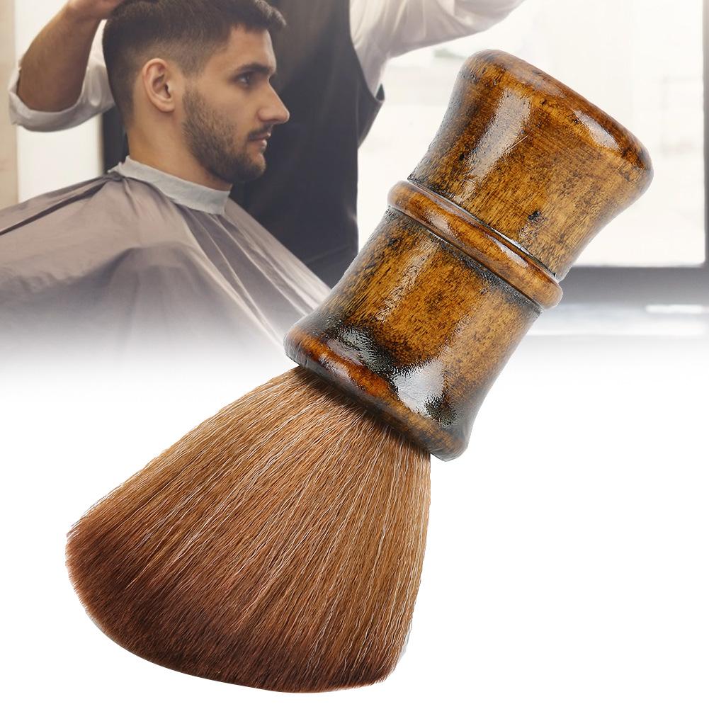 Neck Face Duster Soft Brush Salon Stylist Barber Hairdressing Broken Hair Sweep Brush
