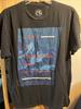 Quicksilver Mens Graphic T Shirt Short Sleeve Tee XL Lost In Distraction Travel