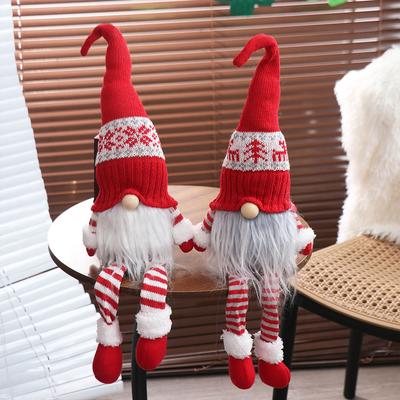 Kawaii Christmas Faceless Gnome Mini Exquisite Knitted Christmas Durable Romance Handmade Christmas Gnome Living Room