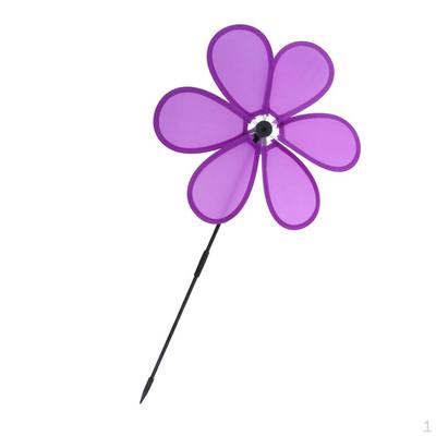 Windmill Flowers Garden Backyard Party Decor Kids Children Toy