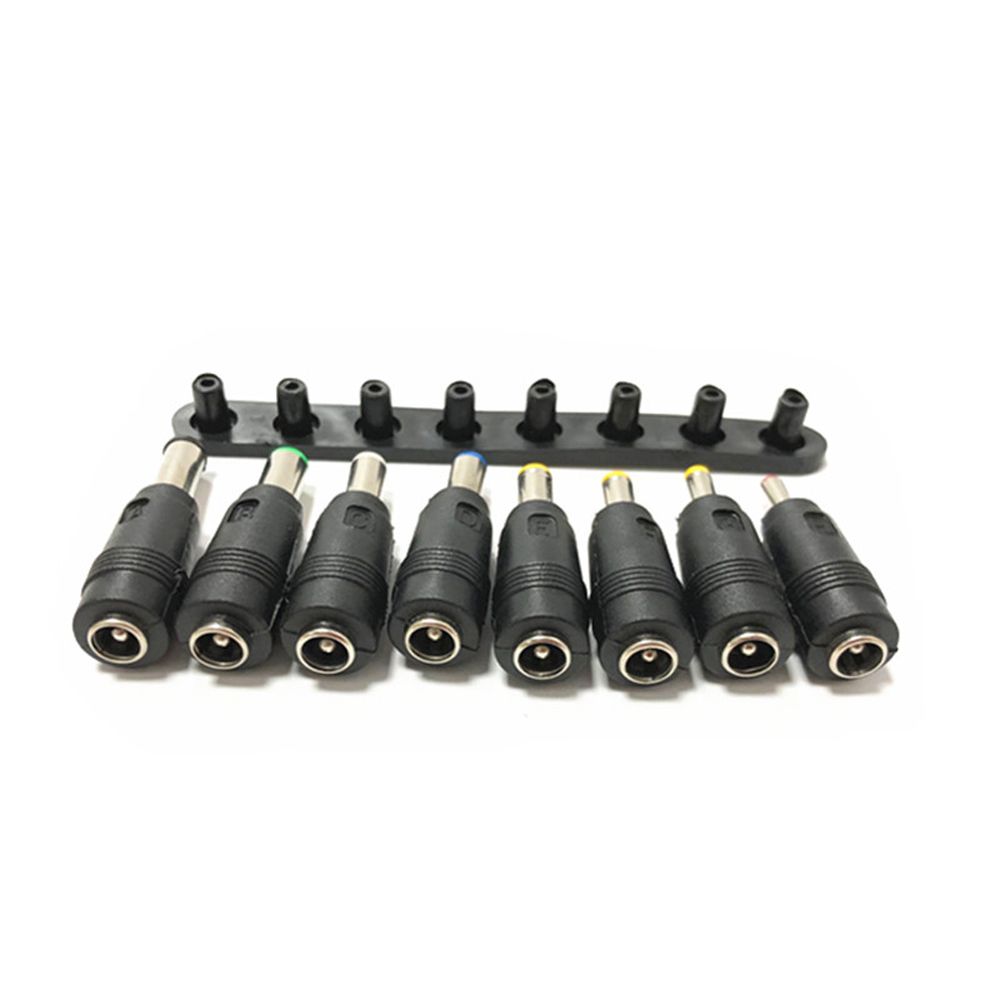 Adapter Charging Cord DC Connector USB To DC Jack Interchangeable Plugs DC Power Supply Adapter