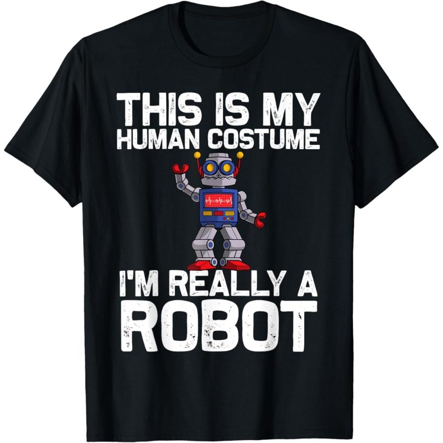 

Робот Арт Для Мужчин Женщин Детей Инженер-Робототехник Любитель Роботов Футболка XXXXXL чёрный