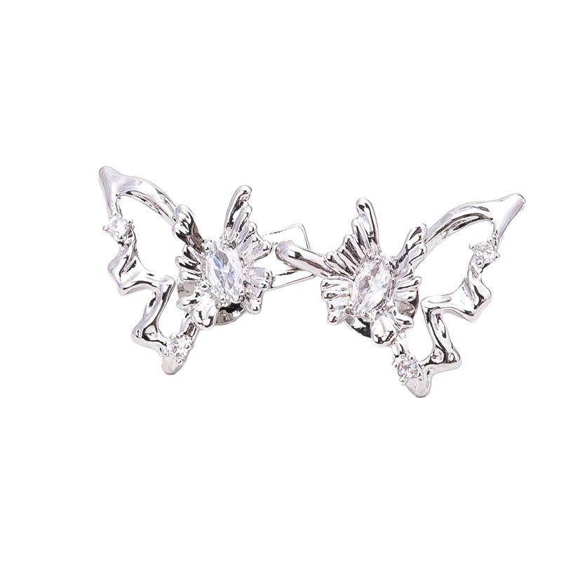 Temperament Hollow Butterfly Waist Tightening Tool Adjustable Waist Buckle Able Jeans Fixed Waist Buckle