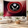 Sheffield United Fußball Wandteppich, Wandbehang aus weichem Stoff, Dekorative Kulisse für Schlafzimmer Heimwandkunst