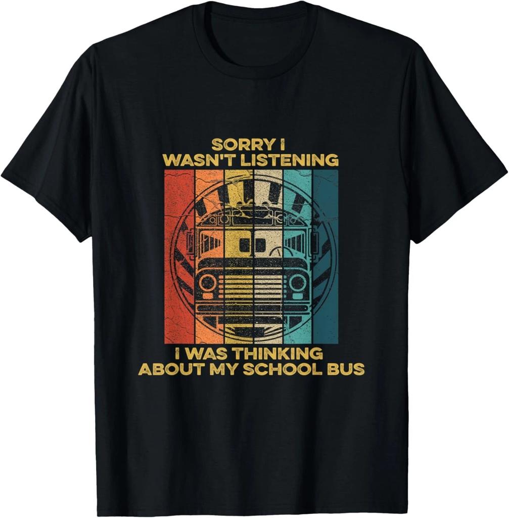 Short School Bus Quote for a Camping Bus Driver Tee Gift Unisex T-Shirt