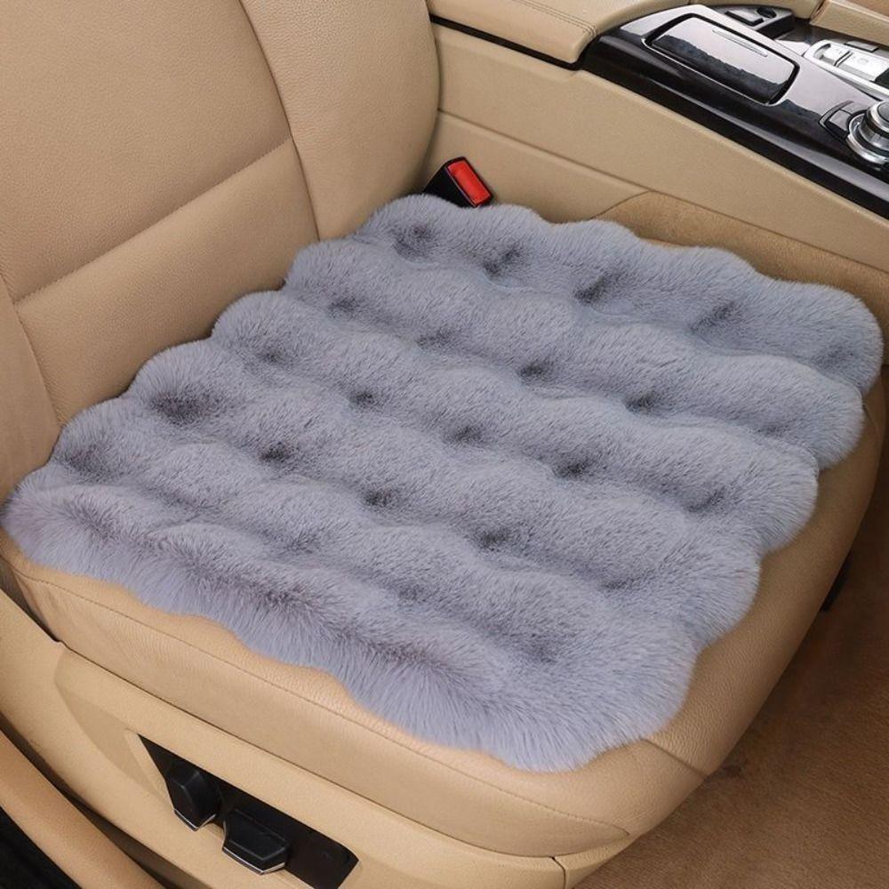 Warm Plush Winter Car Seat Cover Ultra-Soft Vehicle Dressed Decoration  Car Cushion