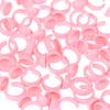 100 st Engångs Ögonfransförlängningslimringar Limhållare Limbehållare