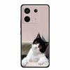 For Redmi Note 13 pro Case Pink Phone Case Fashion Silicone TPU Soft Back Cover Redmi Note 13 Pro Flower Capa 6.67" Cats Coque