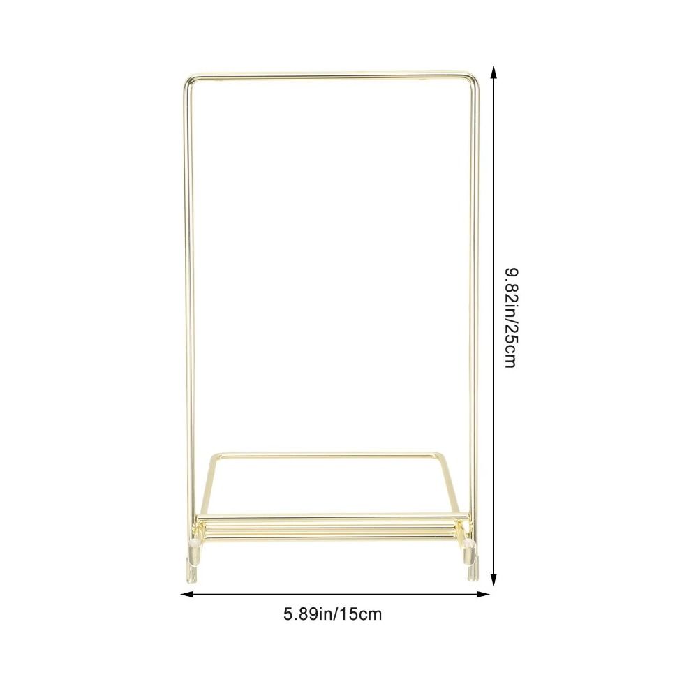 Storage Ornaments Magazine Display Stands Metal Plate Stands Phones Pedestal Holder  Picture Frame