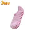 1/3 Paar Winter Korallenfleece Socken Indoor Rutschfest Kurzer Schaft Bootssocke Kältefest Zuhause Silikon Bodenstrümpfe Weiche Warme Socken