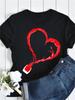 Maycaur New Nail Polishl Women's Fashion Tops 90s Girls Streetwear Casual Short Sleeve T-shirts Women's T-shirts Female Tops Tee