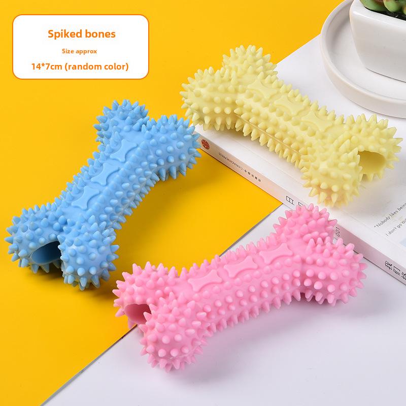 Macaron TPR Cloth Dog Teether - Chew Toy for Small Dogs