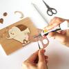 KINOWA "Miracle Circus" Wood Collage Original Handmade Kit Elephant Made in Japan