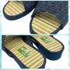 Edoten Shigi Hep Sandals, Bamboo-topped, Made In Japan, Lightweight Sponge Sole, Men's, Asanoha Pattern, Size M, 25cm-25.5cm