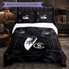 Literie Thème FC SC Freiburg Ensemble 3 Pièces Housse de Couette Linge de Lit Décoratif Pour Chambre d'Adolescent Décoration de Maison