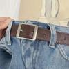 Women's 2025 High-Waist Straight Jeans: Velvet-Thickened, Slim-Fit, Nine-Point Harem Pants for Autumn/Winter