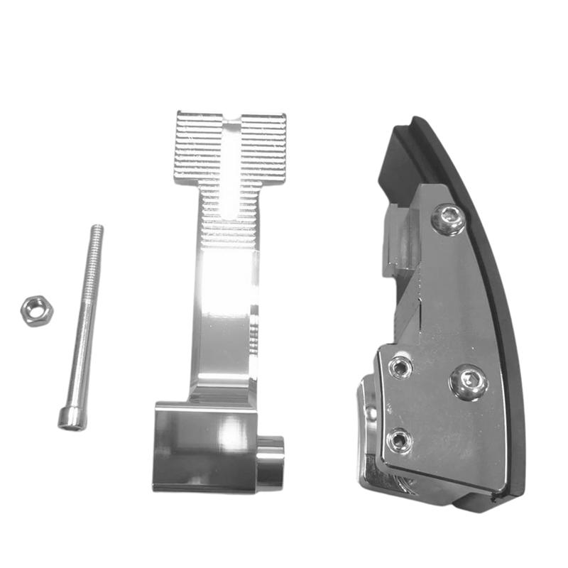 Chrome Manual Chain Tensioner Bracket For  Road King 17-21 Street Glide Special Electra Glide Motorcycle Primary