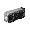 IPX7 Waterproof, Dustproof and Shockproof Bluetooth Speaker Dual Drive Portable Home Wireless AudioBlack